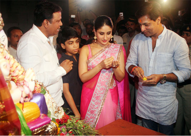 Kareena Kapoor, Madhur Bhandarkar ask Ganpati to bless Heroine